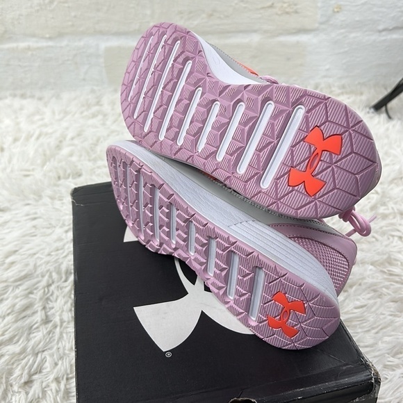 Under Armour Women's Breathe Lace NM2 Sneaker, Pink Fog/Gray Flux - Picture 6 of 8